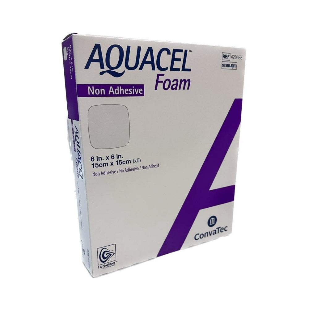 CONVATEC AQUACEL FOAM NON ADHESIVE 15CMX15CM (420635) 5S