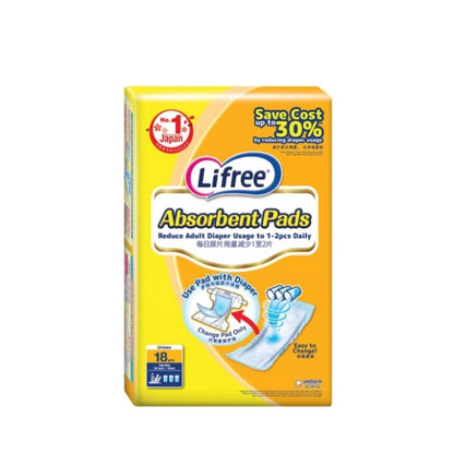 LIFREE ABSORBENT PAD 18S