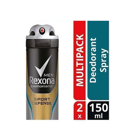 REXONA MEN DEODORANT SPRAY MOTIONACTIVATED SPORT DEFENSE 135ML 2S