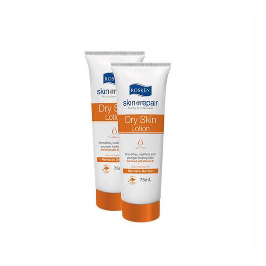 ROSKEN SKIN REPAIR DRY SKIN LOTION 75ML 2S