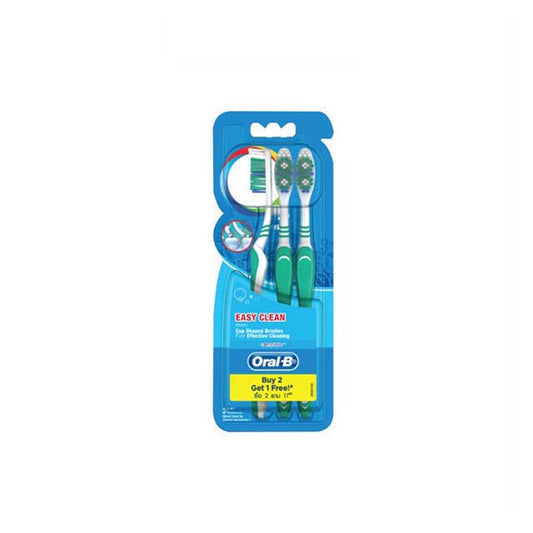 ORAL B TOOTHBRUSH COMPLETE EASY CLEAN MEDIUM 3S
