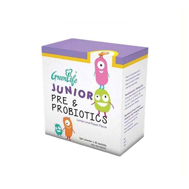 GREENLIFE JUNIOR PRE & PROBIOTICS POWDER 3G 30S