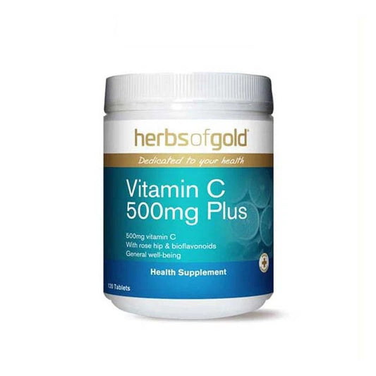 HERBS OF GOLD C 500MG PLUS 120S