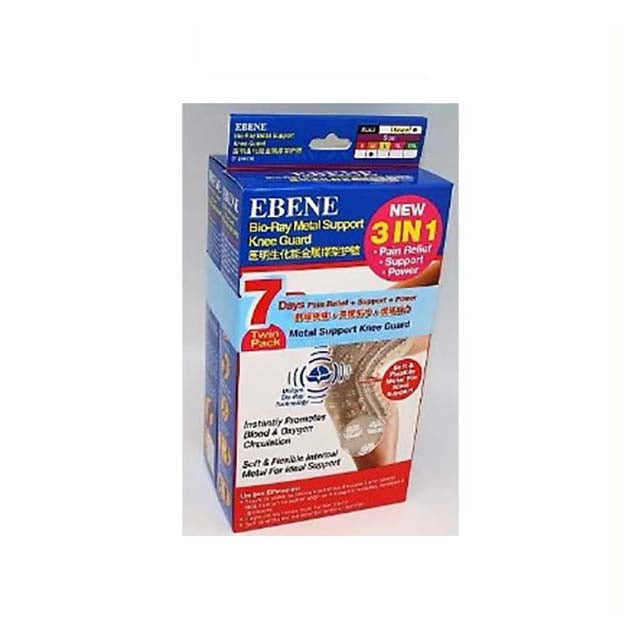 EBENE BIO RAY METAL SUPPORT KNEE GUARD-BEIGE XL T/PACK