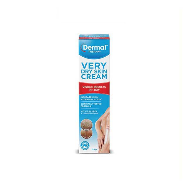 DERMAL VERY DRY SKIN CREAM 125G