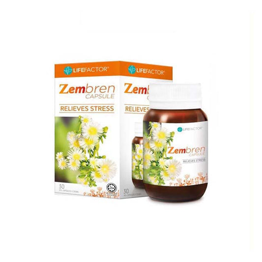 ZEMBREN RELIEVES STRESS 30S