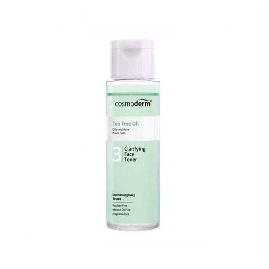 COSMODERM TEA TREE OIL CLARIFYING FACE TONER 100ML