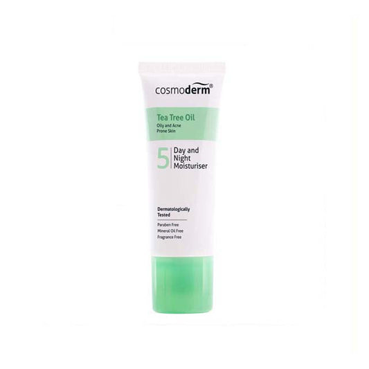 COSMODERM TEA TREE OIL DAY & NIGHT MOISTURISER 50ML