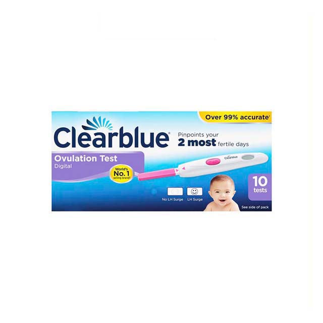 CLEARBLUE DIGITAL OVULATION TEST 10S
