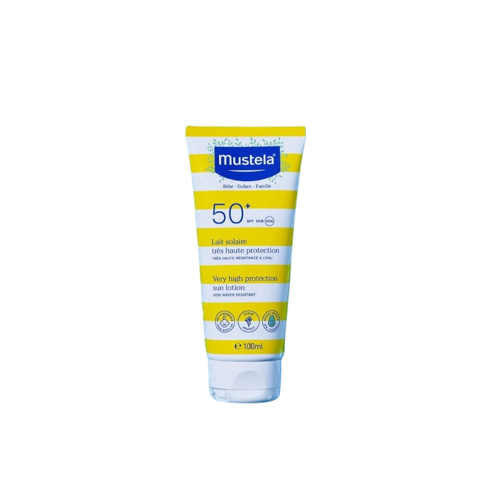 MUSTELA VERY HIGH PROTECTION FACE SUN LOTION SPF50+ 100ML
