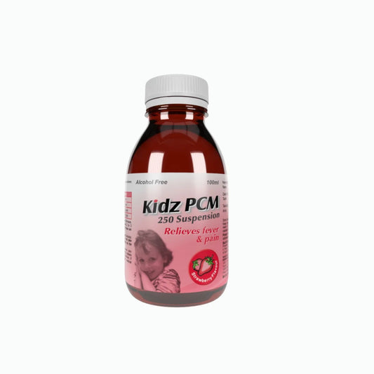 KIDZ PCM 250MG SUSPENSION (STRAWBERRY) 100ML