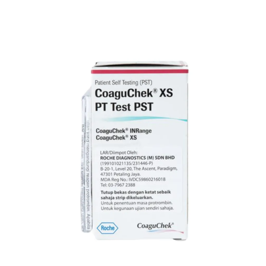 COAGUCHEK XS PT TEST 6S