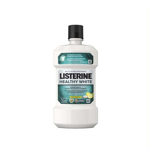 LISTERINE HEALTHY WHITE 250ML