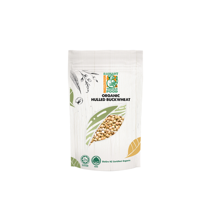 RADIANT ORGANIC HULLED BUCKWHEAT 500GM