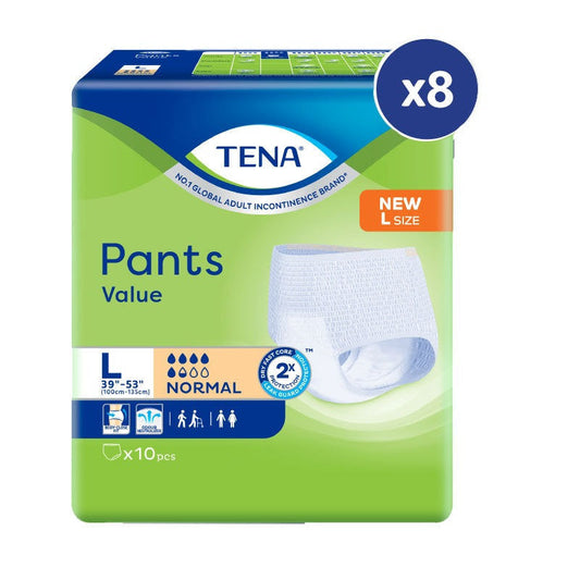 Tena Pants Value Adult L (10sx8)