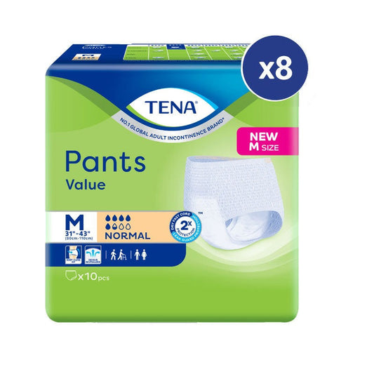 Tena Pants Value Adult M (10sx8)