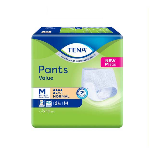 TENA PANTS VALUE M 10S