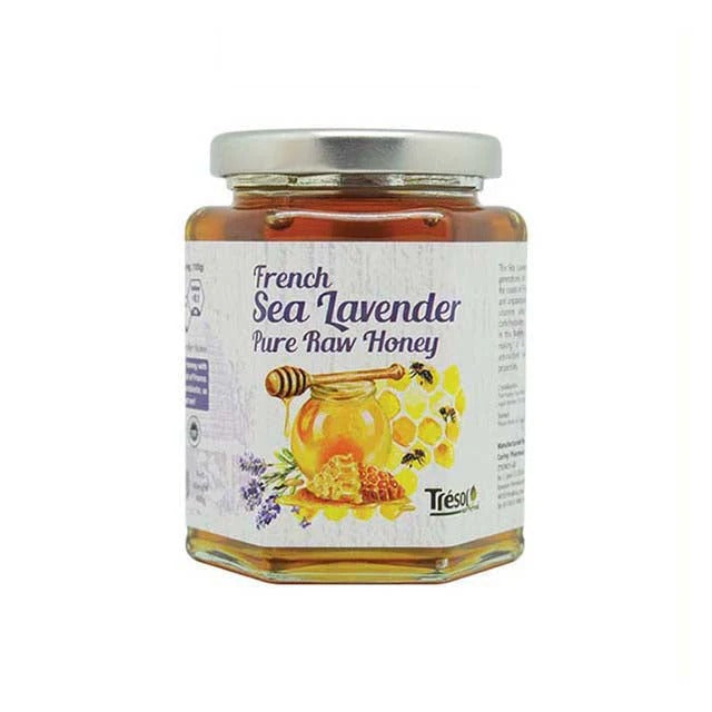 TRESOR EARTHFOOD FRENCH SEA LAVENDER HONEY 400G