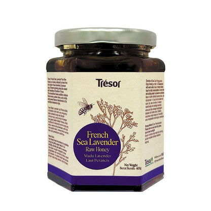 TRESOR FRENCH SEA LAVENDER RAW HONEY 400G