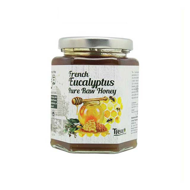 TRESOR EARTHFOOD FRENCH EUCALYPTUS HONEY 400G