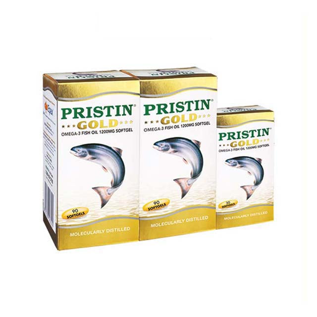 TOTAL HEALTH CONCEPT PRISTIN GOLD OMEGA 3 FISH OIL 1200MG 90SX2 + 30S