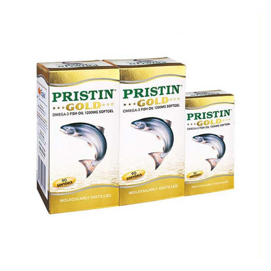 TOTAL HEALTH CONCEPT PRISTIN GOLD OMEGA 3 FISH OIL 1200MG 90SX2 + 30S