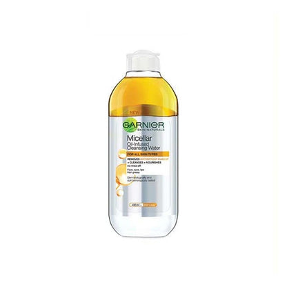 GARNIER MICELLAR OIL -INFUSED CLEANSING WATER 400ML