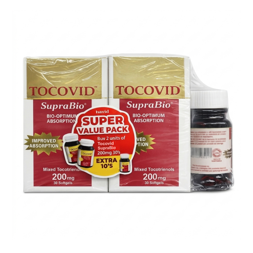 TOCOVID SUPRABIO 200MG 30SX2 PROMO PACK