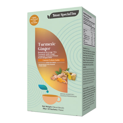 TRESOR SPECIALTEA TURMERIC GINGER 20G X 10S