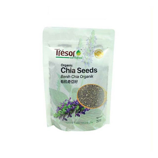 TRESOR WHOLLY 100% ORGANIC CHIA SEED 200G