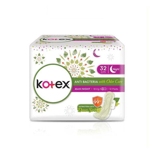 KOTEX NATURAL CARE OVN32 WING ANTIBACTERIA 32CM 12S