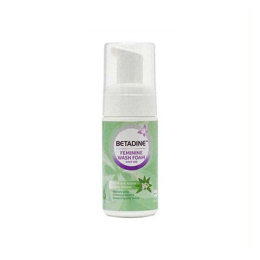 BETADINE FEMININE WASH FOAM FRESH & ACTIVE LEMON VERBENA 100ML