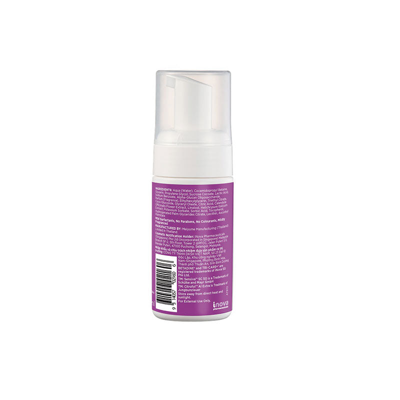 BETADINE FEMININE WASH FOAM MOISTURISING CALENDULA 100ML