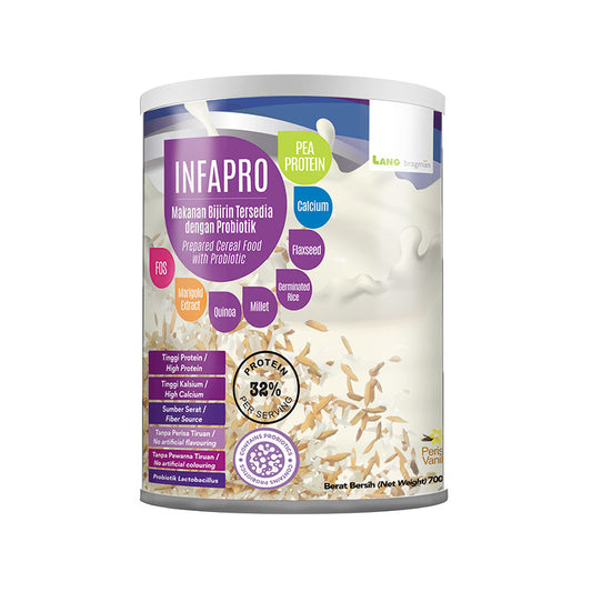 LANG BRAGMAN INFAPRO ORGANIC PLANT MILK HIGH NUTRIENTS 700G
