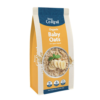 TRESOR CEREAL ORGANIC BABY OATS 500G