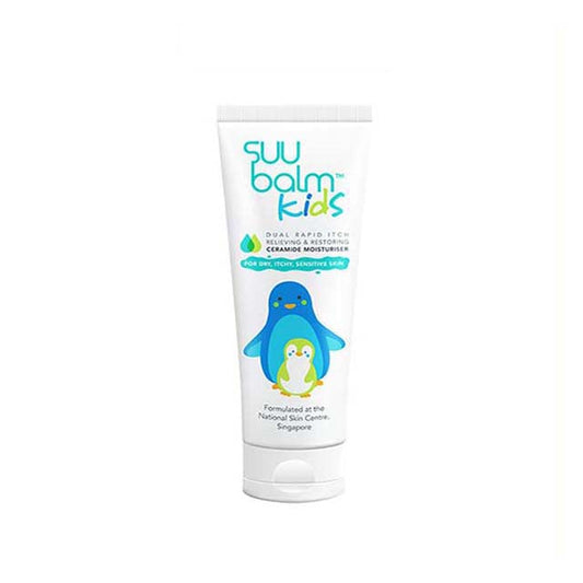 SUU BALM KIDS RAPID ITCH RELIEV RESTORING CERAMIDE MOISTURISER CREAM 75ML