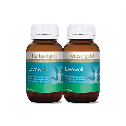 HERBS OF GOLD LIVOWELL 60SX2