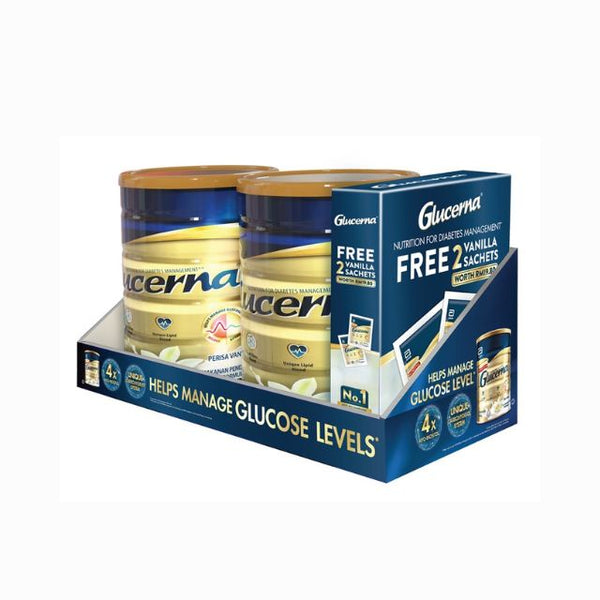GLUCERNA VANILLA 800G 2S FOC 2 SACHETS