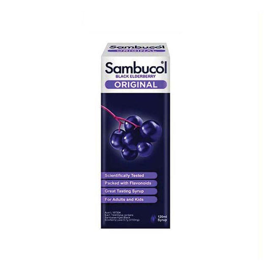 SAMBUCOL ORIGINAL BLACK ELDERBERRY 120ML