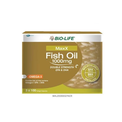 BIO-LIFE MAXX FISH OIL 1000MG 100SX3
