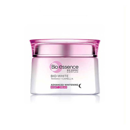 BIO-ESSENCE BIO-WHITE WHITENING NIGHT CREAM 50G