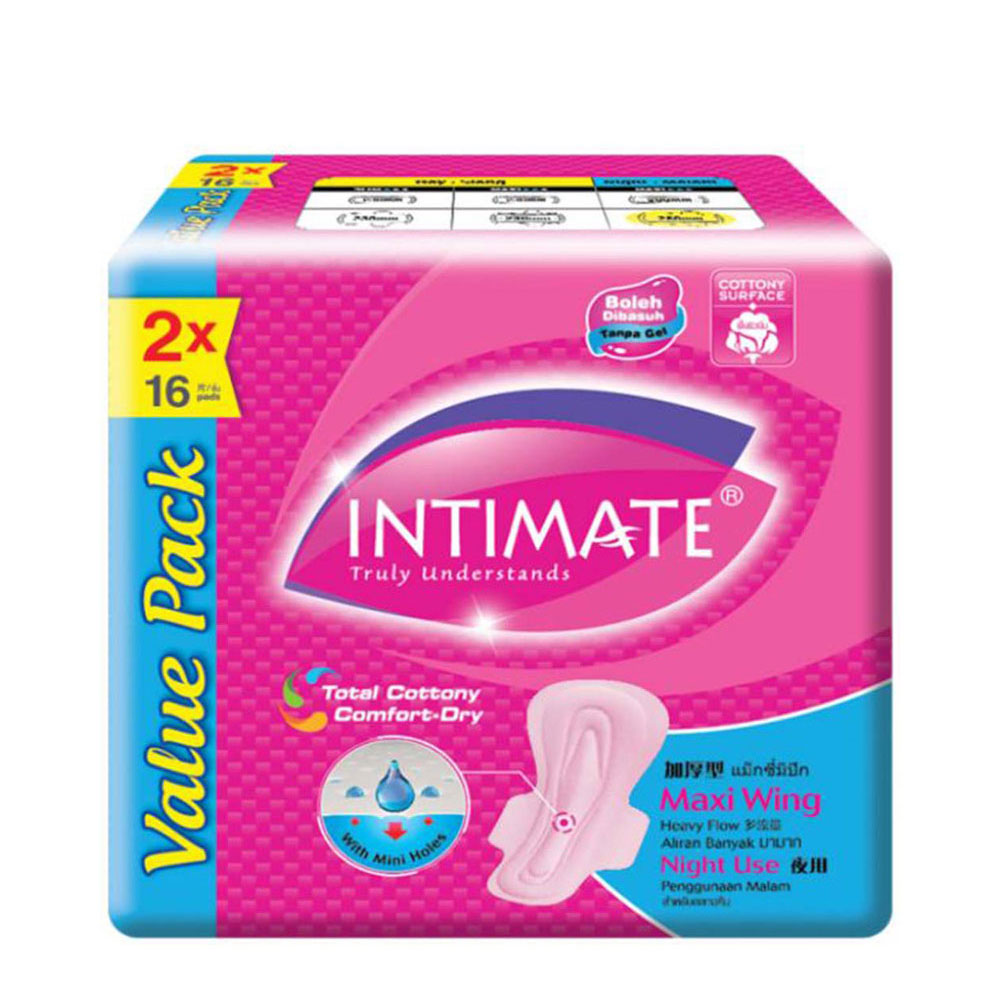 INTIMATE NITELONG MAXI WING 14SX2