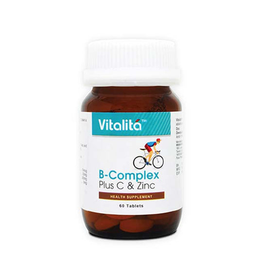 VITALITA B-COMPLEX PLUS C+ZINS 60S