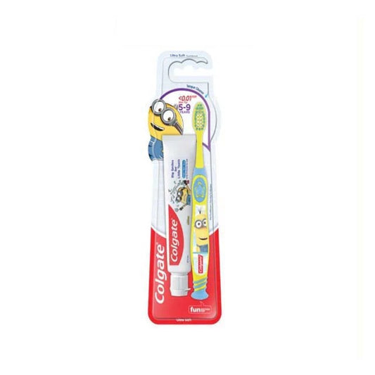 COLGATE MINIONS TOOTHBRUSH 1S+TOOTHPASTE 40G