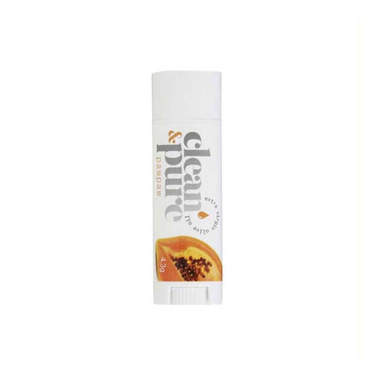 CLEAN & PURE LIP BALM PAWPAW 4.7G
