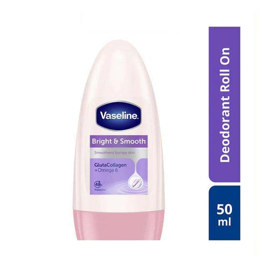 VASELINE GLUTAGLOW SERUM DEODORANT ROLL ON BRIGHT & SMOOTH 45ML