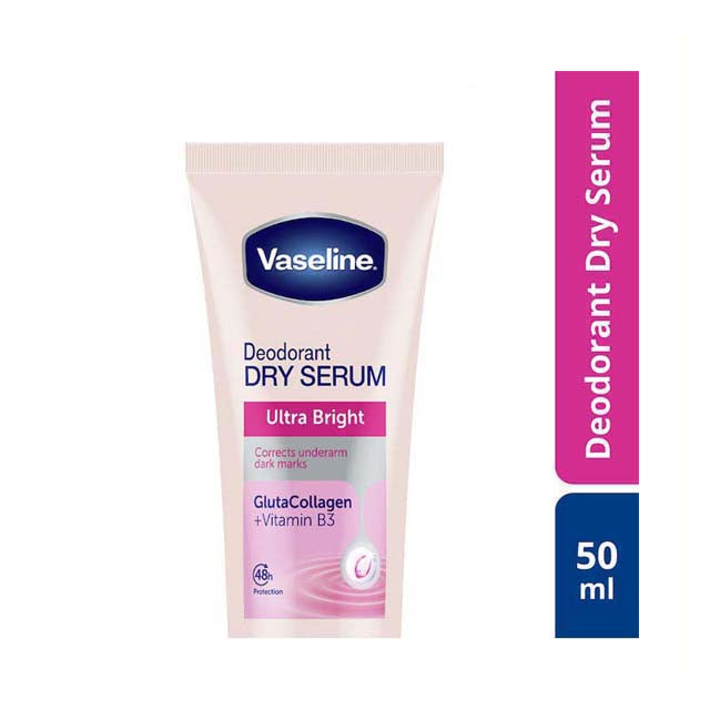 VASELINE DEODORANT DRY SERUM ULTRA BRIGHT 50ML