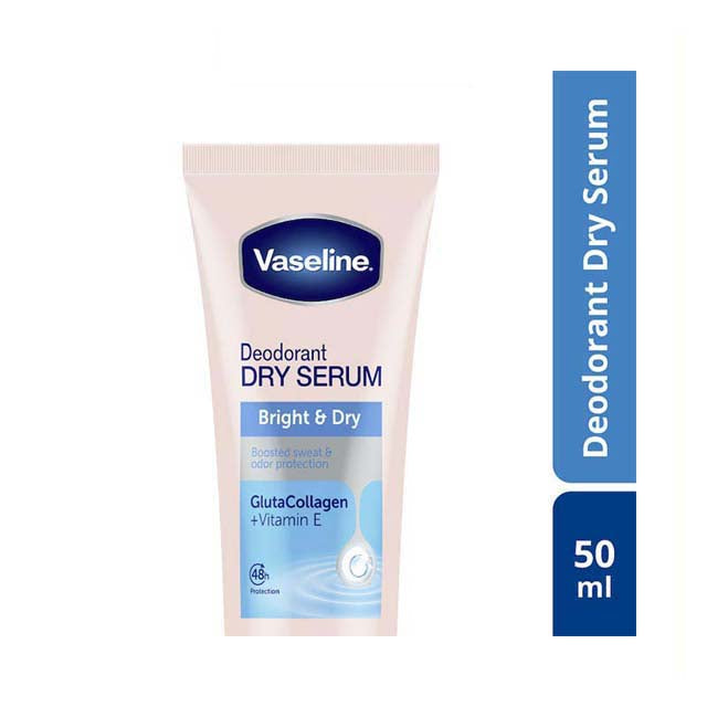 VASELINE DEODORANT DRY SERUM BRIGHT & DRY 50ML