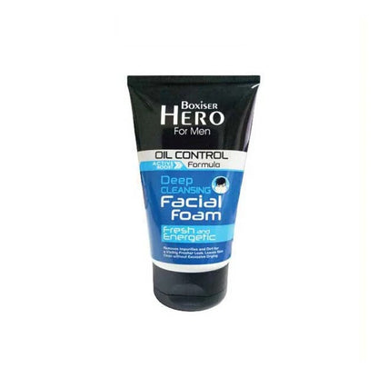 BOXISER HERO FOR MEN DEEP CLEANSING FACIAL FOAM 100ML