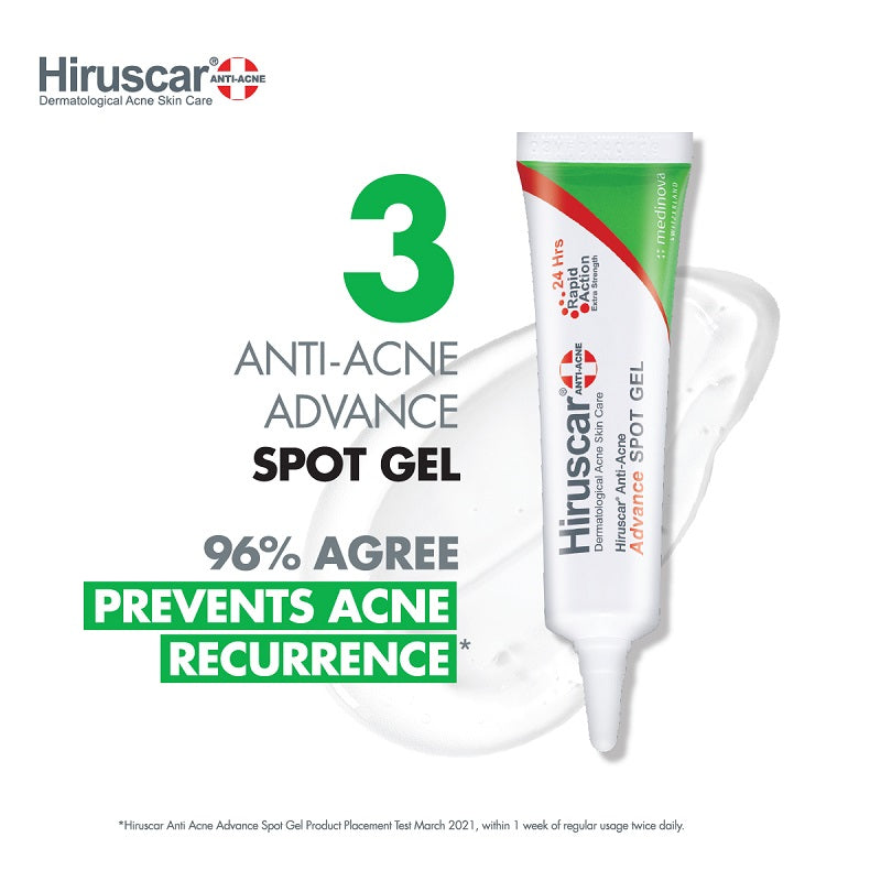 HIRUSCAR ANTI ACNE SPOT COVER FLUID 1ML
